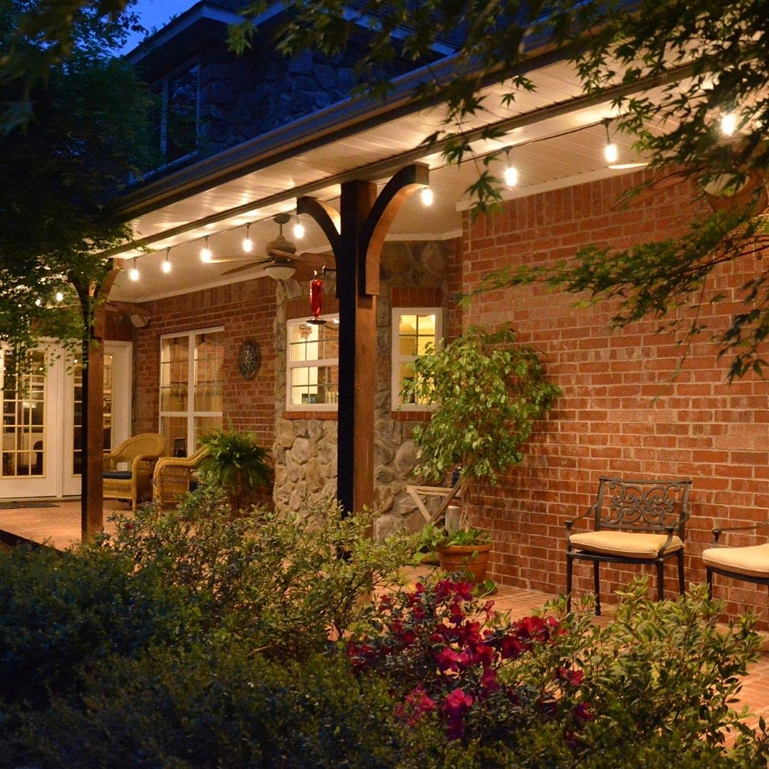 Vintage Outdoor String Lights (Vintage / 48ft)