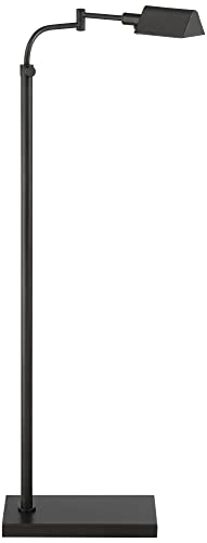 Keegan Dark Bronze Adjustable Swing Arm Pharmacy 54" Tall Floor Lamp (Dark Bronze)