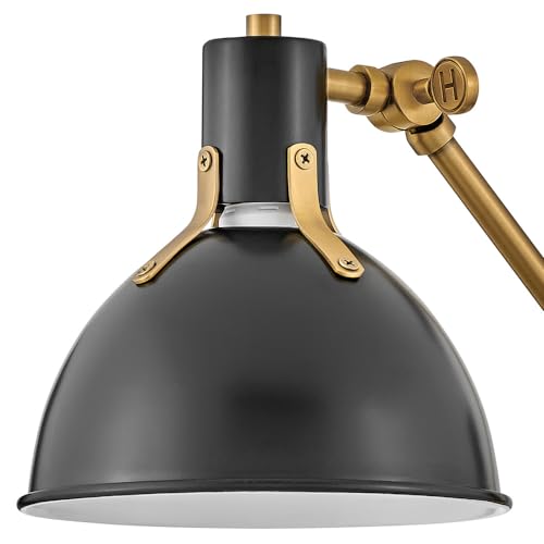 Argo Medium Swing Arm Wall Sconce (Satin Black)