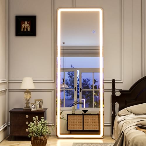 LED Full Length Mirror (Rectangle / 64"L x 21"W)