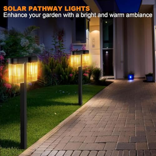 Solar Outdoor Lights (2P Warm White)