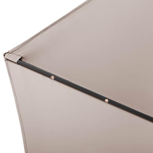 Solar Patio Umbrella with Centre Light