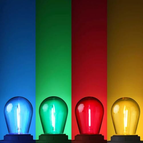 S14 LED Outdoor String Light Replacement Bulbs