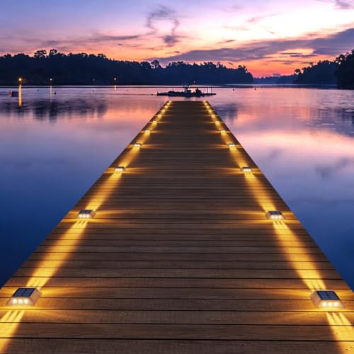 Deck Lights Solar Powered IP68 Waterproof