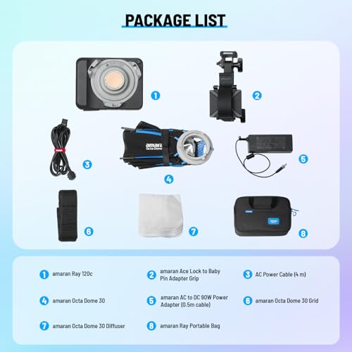 Ray 120c RGB Video Light (Ray 120c)