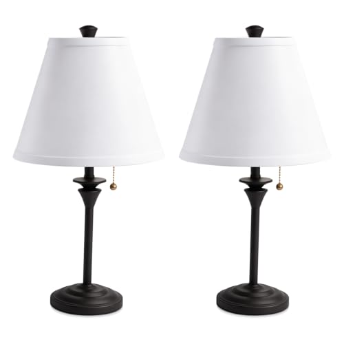 Metal Table Lamp for Bedroom Living Room
