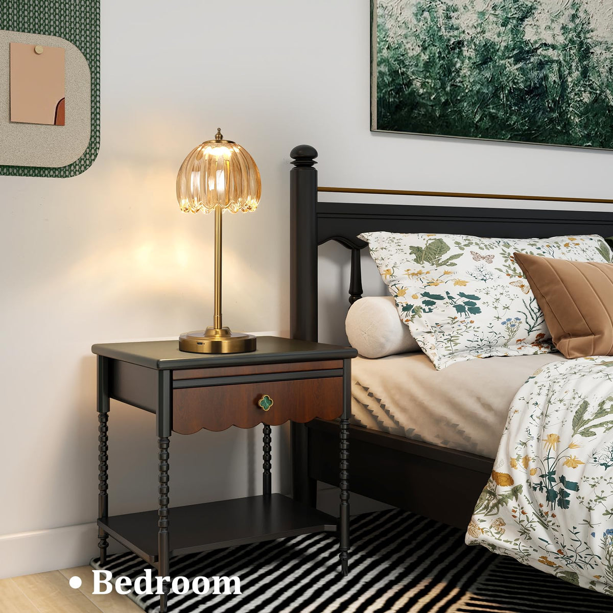 Tulip Lamp Shades Replacement (Amber)