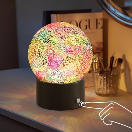 13" Crystal Cordless Table Lamp