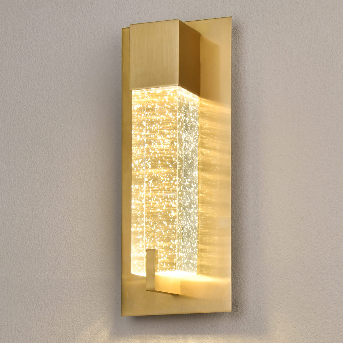 LED Wall Sconce Light (Gold 11")