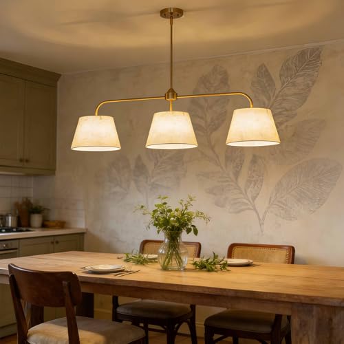 40" Brass Kitchen Island Lighting (Gold)