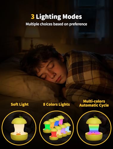 Night Light for Kids (Pear Duck-Yellow)
