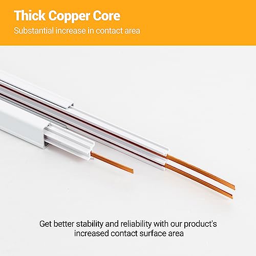 5-Color 12-Light LED Track Lighting Kit with 13FT Rails, 10W White (White / 12 Lights)