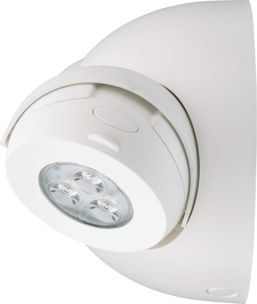 Quantum LED Emergency Light (White / 1100 Lumens / Self-Diagnostics, Remote Test | UVOLT)