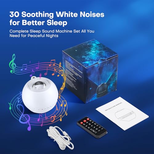 Sound Machine Light Projector (white2)