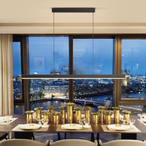 LED Linear Pendant Lights (D / 47inch)