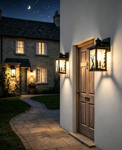 Rustic Porch Light (1Pack / No Motion Sensor)