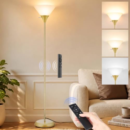 Floor Lamp for Living Room (Gold)