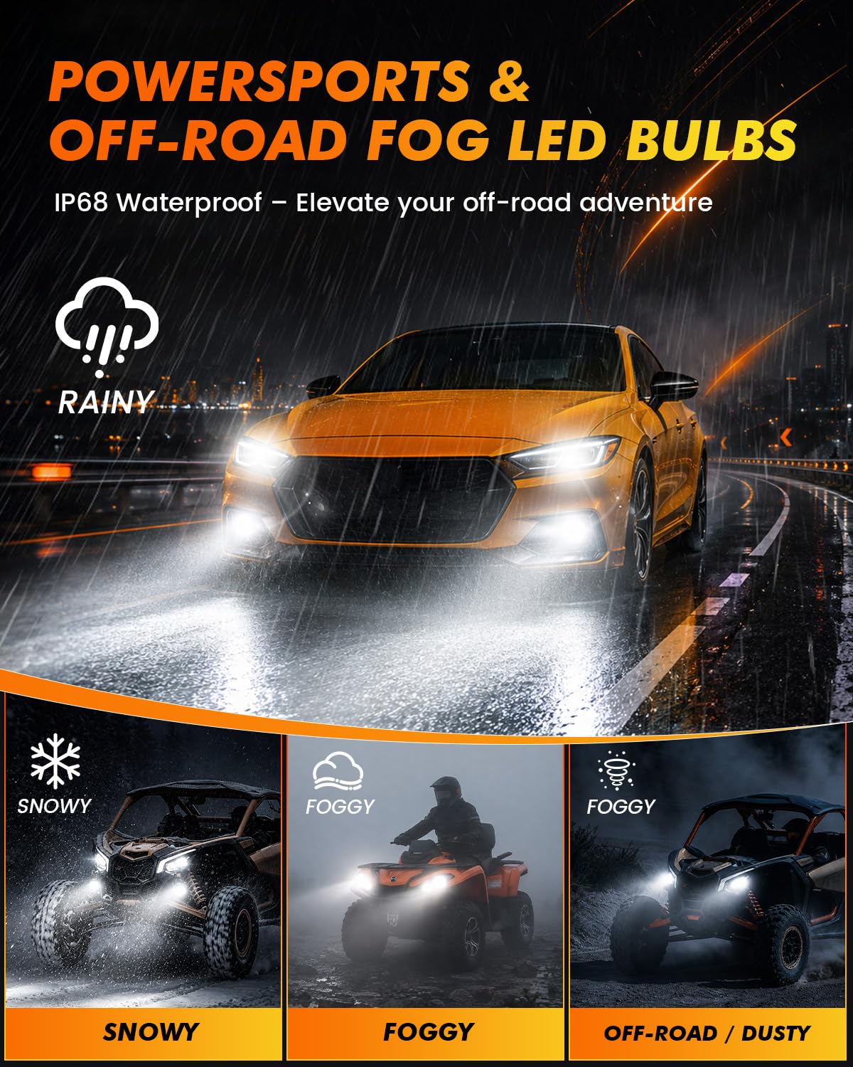 9012 HIR2 Light Bulbs (9012/HIR2)