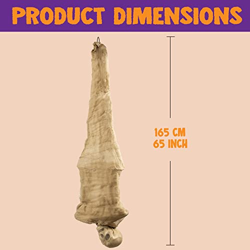 65" Halloween Decoration Cocoon Corpse