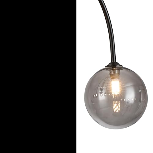 Modern Sputnik Chandelier with Glass Globe Ceiling Pendant Light