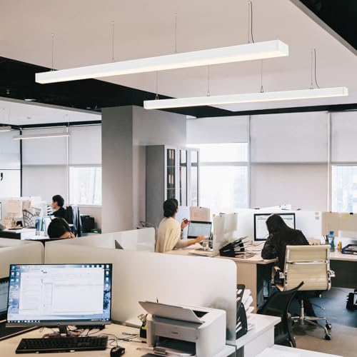 8FT LED Linear Light Fixture 4Pack (White)