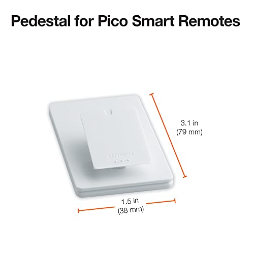 Caseta Smart Lighting Pedestal for Pico Remote (WHITE / 1 Pack / Single Pedestal)