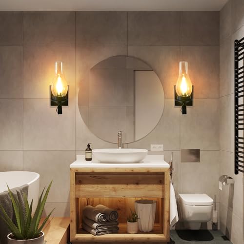Rustic Wall Sconces (2 Pack)