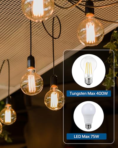 Dusk to Dawn Outdoor Dimmer Plug with Timer for String Lights