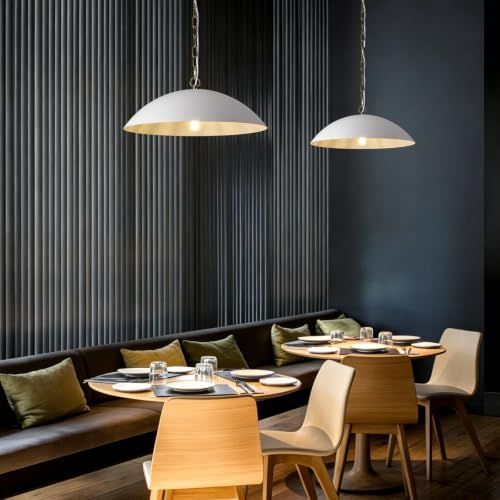 20" Kitchen Pendant Lighting Over Island (White / 20"-1 Pack)