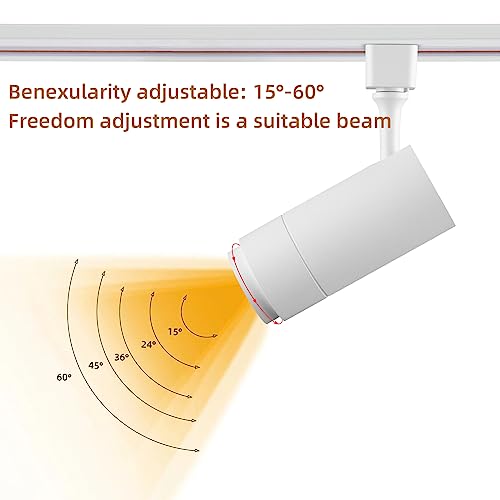 Track Lighting Heads 24W H (White - 3 Pack)