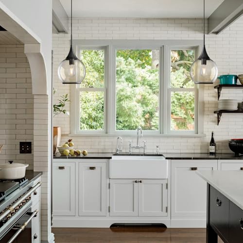 Pendant Lights Kitchen Island (Black / 1 Pack-10inch)