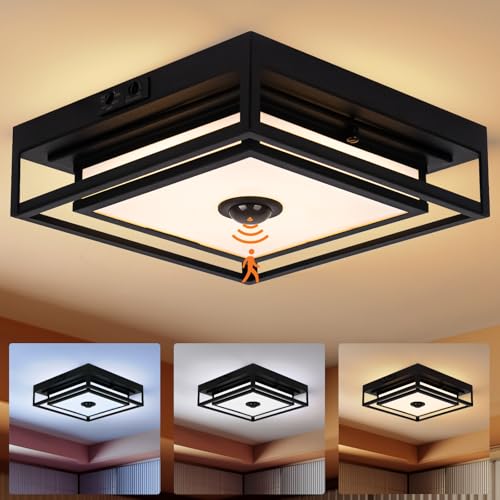 LED Motion Sensor Outdoor Ceiling Light