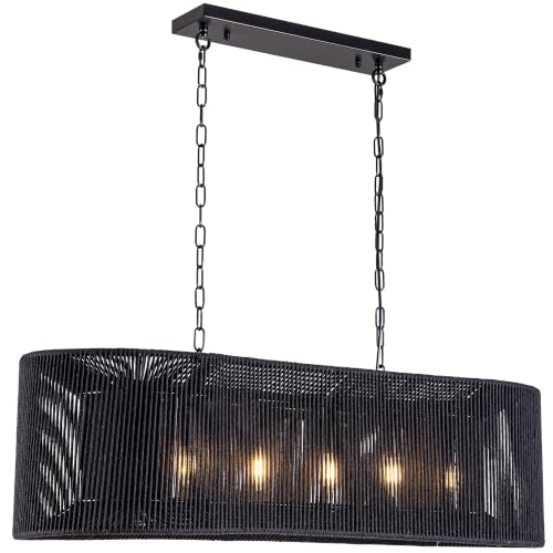 Boho Chandelier Light Fixture 42 Inch