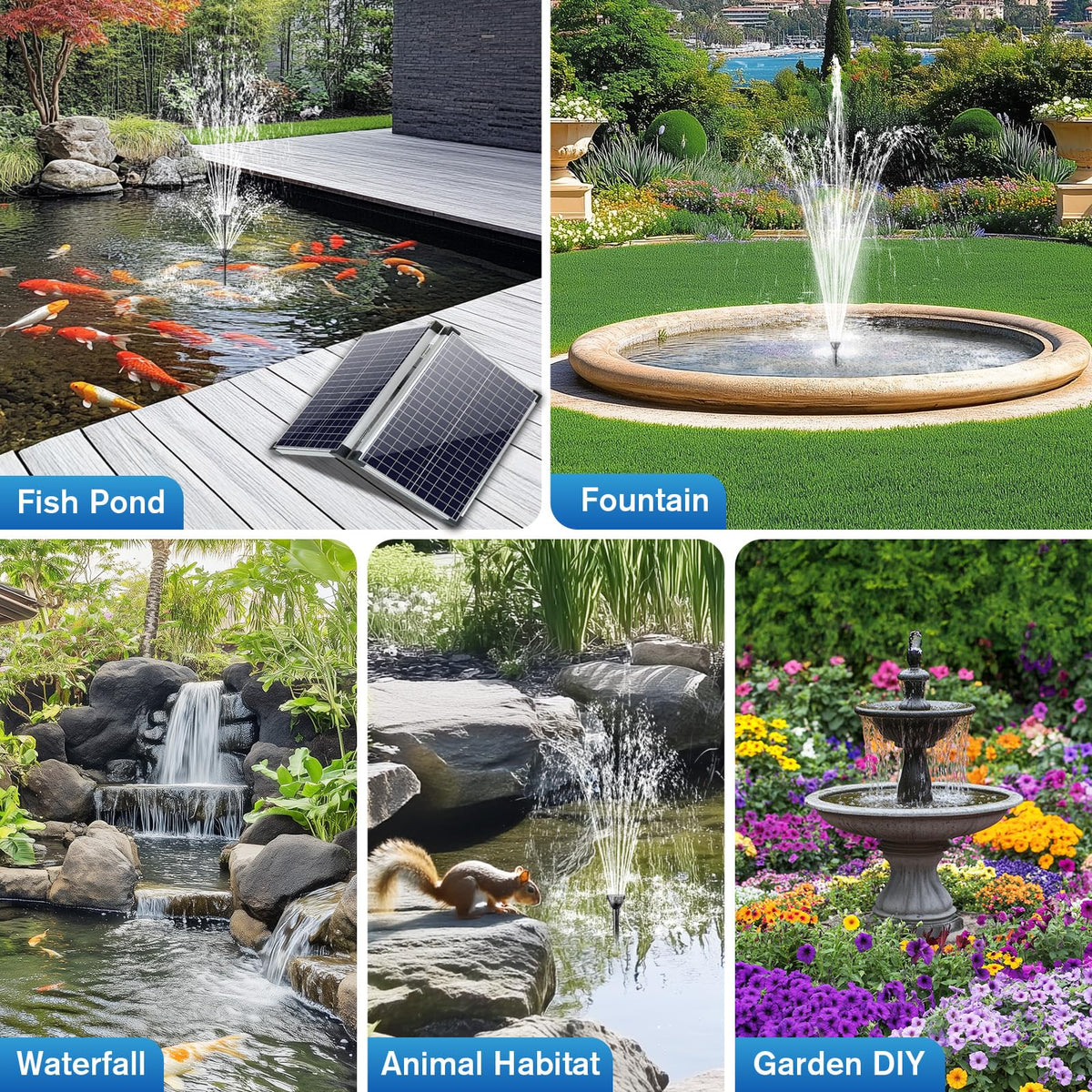 55W Solar Water Pump (55W Solar Fountain Pump)