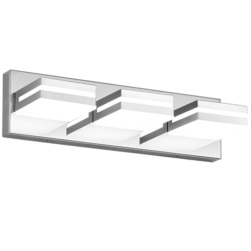 Modern LED Small Black Acrylic Bathroom Lights Fixtures 3