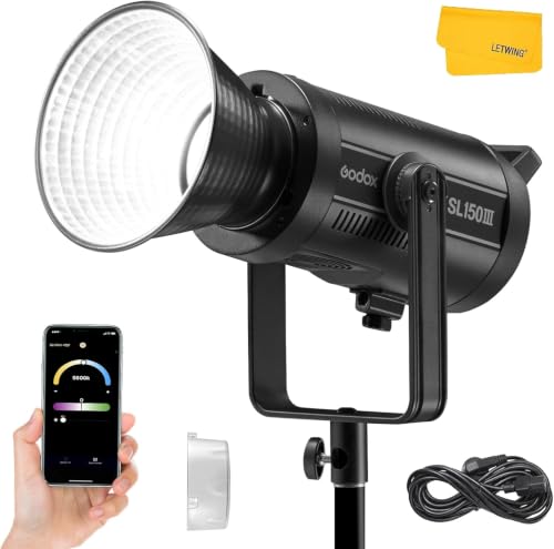 SL150III 160W Daylight Bowens LED Continuous Video Light 5600K