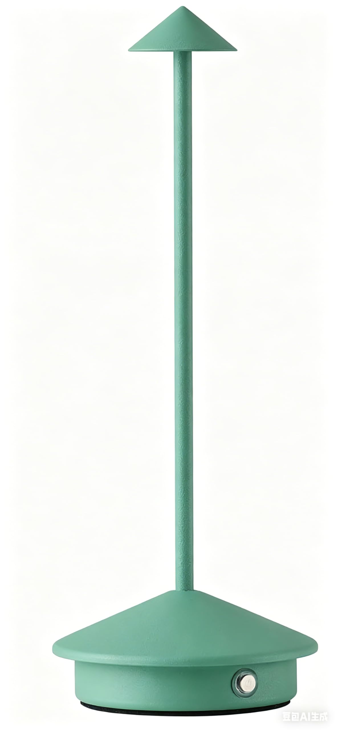 2 Pack Aluminum Cordless Table Lamp (1 Pcs Green)
