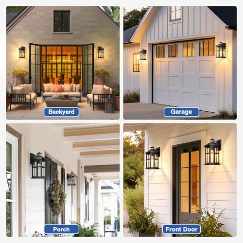 Large Motion Sensor Outdoor Light (Large Motion Sensor 1 Pack / Black)