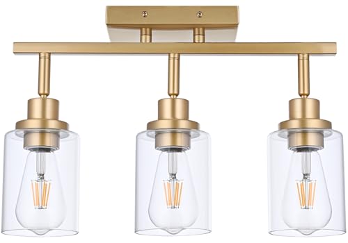 3 Light Gold Tracking Lights (Gold / 3-Light)