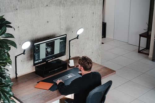 Edge 2.0 LED Desk Lamp (Black - Pack of 2)