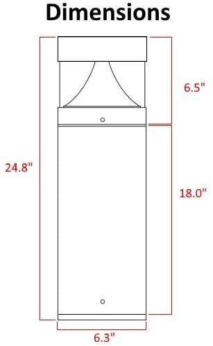Bollard Light 25" (25" 3K)