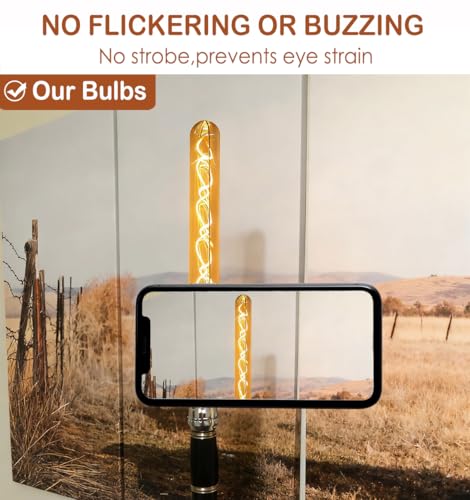 4W Filament 2700K Warm Lights (Goldent32 Extended Bubble Lights(dimmable))
