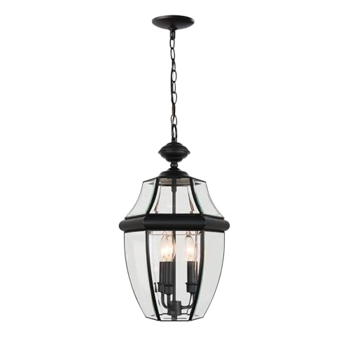 Modern 3 Light Aluminum Outdoor Chandelier