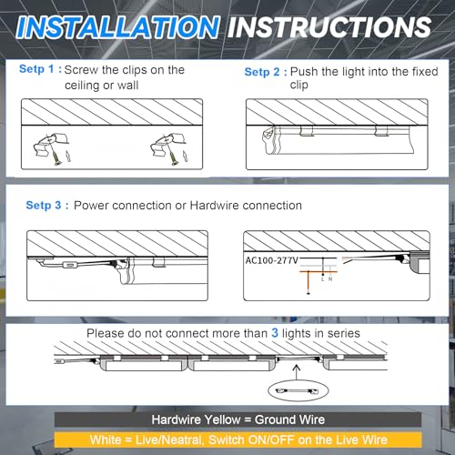 8FT LED Shop Light