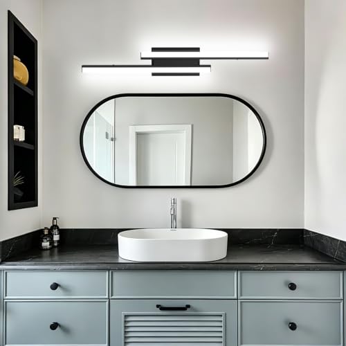 32 in Retractable Bathroom Vanity Light (32 in-2 pack)