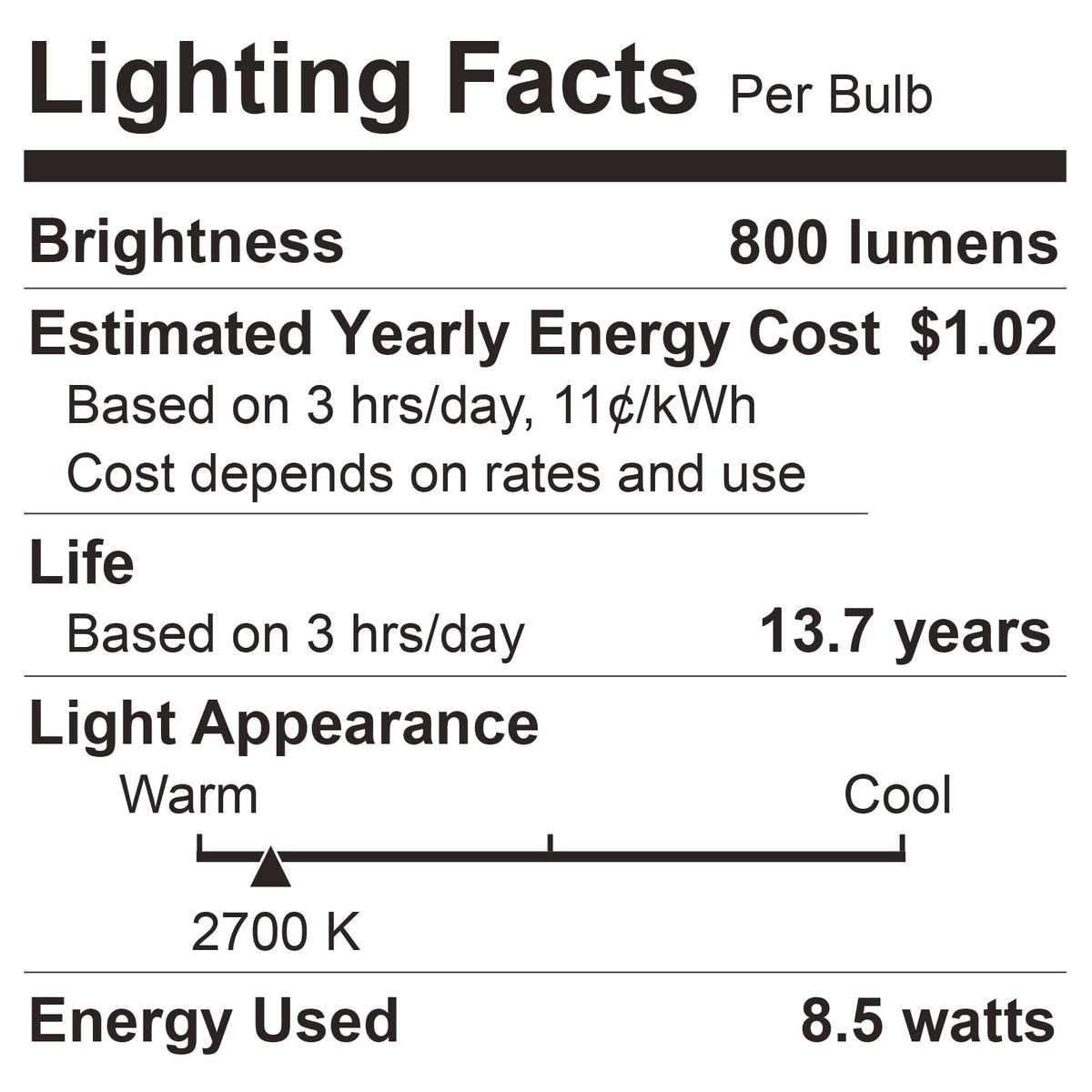 A19 LED Filament Bulbs Milky Glass (Filament-soft White / 6 count)