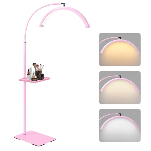 Half Moon Lash Light with Tool Tray for Eyelash Extensions