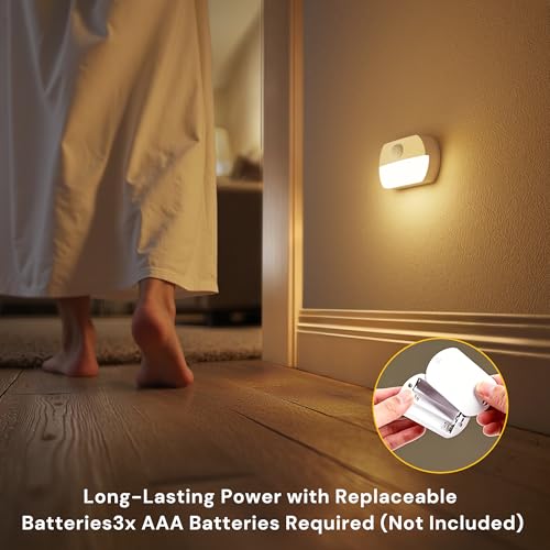 Motion Sensor Step Lights Indoor (Soft White / 8 Pack)