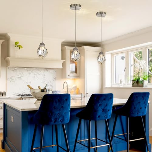 Mini Crystal Pendant Light (Diamond Chrome)