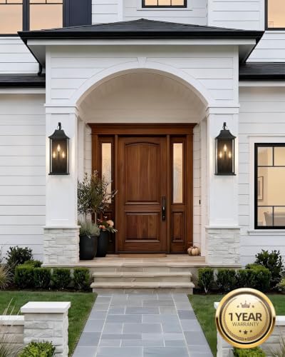 25" Extra Large Outdoor Wall Light (Black / 25 Inch)